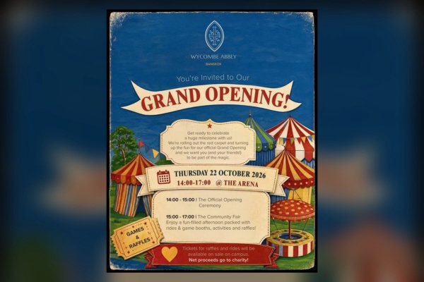 Wycombe Abbey Bangkok — Grand Opening and Community Fair — photo 1